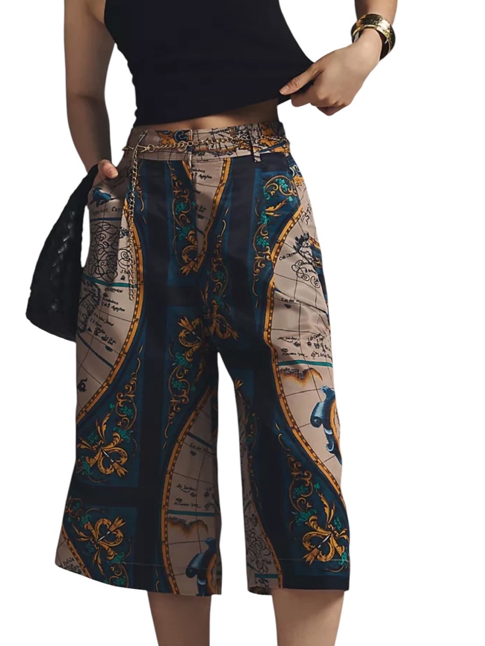 Anthropologie Twilight Capri pants